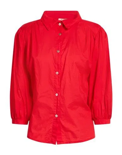 Le Streghe Woman Shirt Red Size S Cotton