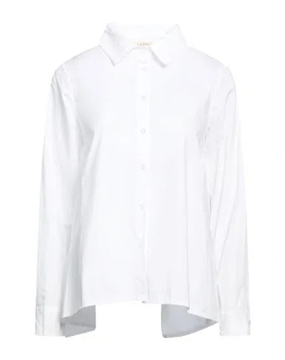 Le Streghe Woman Shirt White Size S Cotton