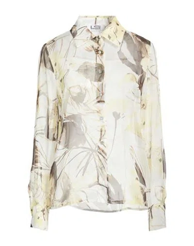 Le Streghe Woman Shirt Yellow Size M Polyester In White