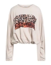 Le Streghe Woman Sweatshirt Blush Size M Cotton