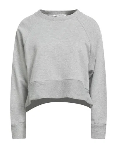 Le Streghe Woman Sweatshirt Grey Size M Cotton