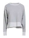 Le Streghe Woman Sweatshirt Light Grey Size S Cotton
