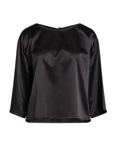 Le Streghe Woman Top Black Size S Polyester