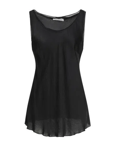 Le Streghe Woman Top Black Size S Viscose