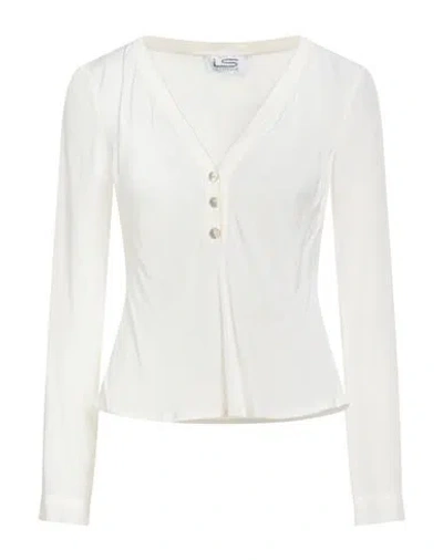 Le Streghe Woman Top Ivory Size S Viscose In White