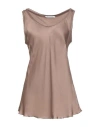 Le Streghe Woman Top Light Brown Size S Viscose In Pink
