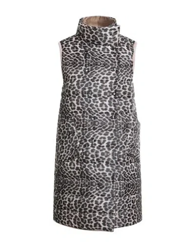Le Streghe Woman Vest Dark Brown Size L Polyester In Black
