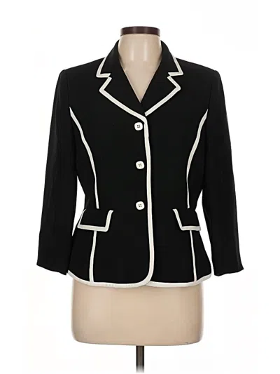 Pre-owned Le Suit Blazer Jacket In Black