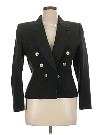 Pre-owned Le Suit Blazer Jacket In Black