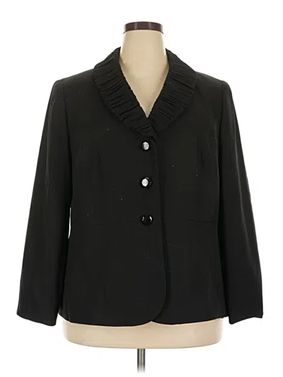 Pre-owned Le Suit Blazer Jacket In Black