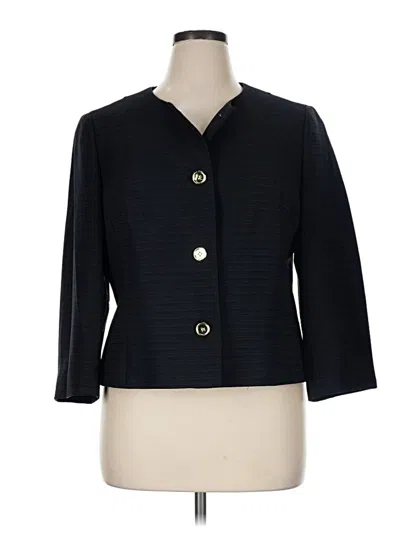 Pre-owned Le Suit Blazer Jacket In Black