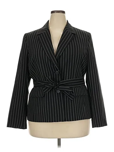 Pre-owned Le Suit Blazer Jacket In Black