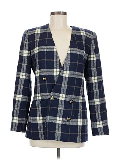 Pre-owned Le Suit Blazer Jacket In Blue