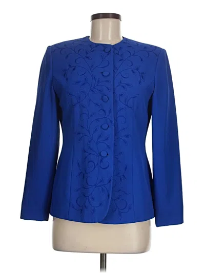 Pre-owned Le Suit Blazer Jacket In Blue