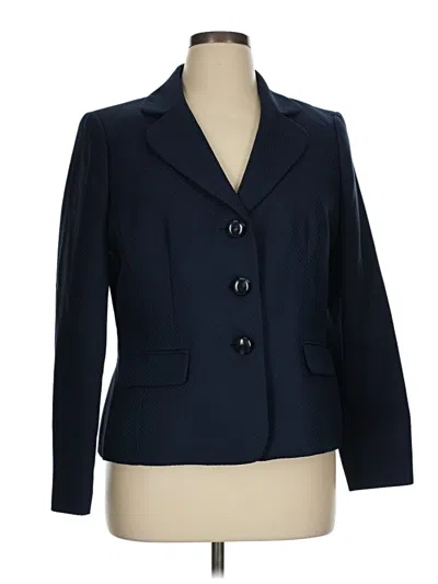Pre-owned Le Suit Blazer Jacket In Blue