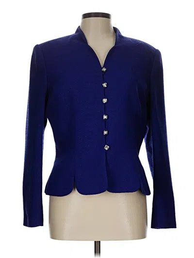 Pre-owned Le Suit Blazer Jacket In Blue