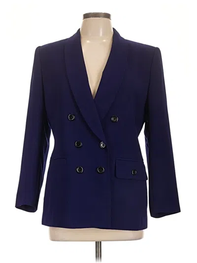 Pre-owned Le Suit Blazer Jacket In Blue