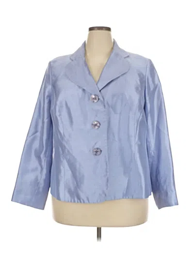 Pre-owned Le Suit Blazer Jacket In Blue