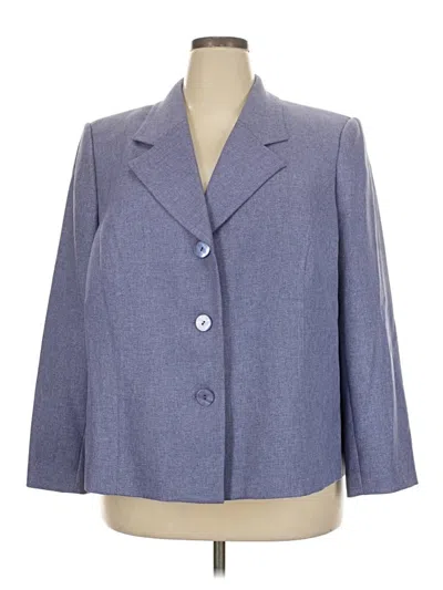 Pre-owned Le Suit Blazer Jacket In Blue