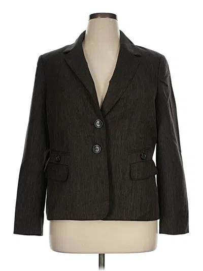 Pre-owned Le Suit Blazer Jacket In Brown
