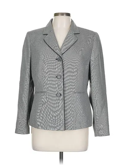 Pre-owned Le Suit Blazer Jacket In Gray