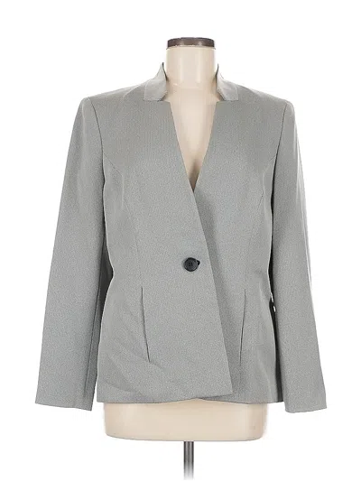 Pre-owned Le Suit Blazer Jacket In Gray