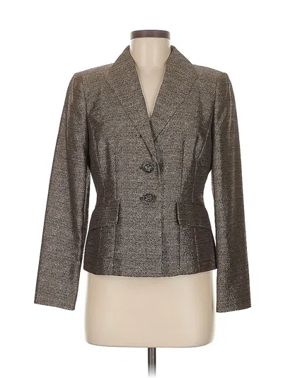 Pre-owned Le Suit Blazer Jacket In Gray