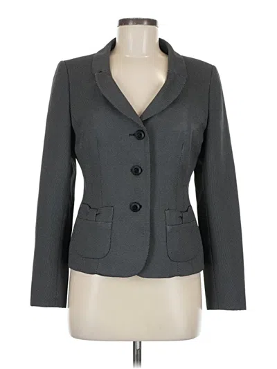 Pre-owned Le Suit Blazer Jacket In Gray