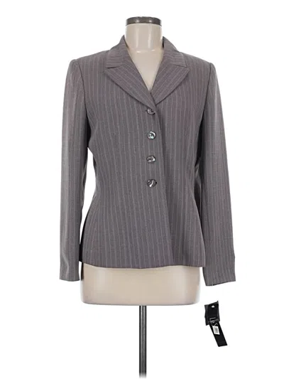 Pre-owned Le Suit Blazer Jacket In Gray
