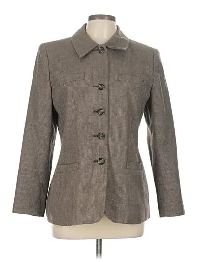 Pre-owned Le Suit Blazer Jacket In Gray