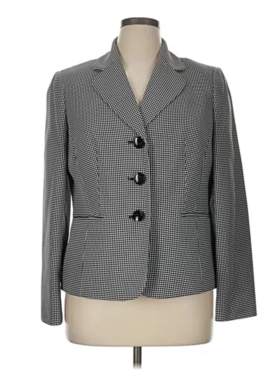 Pre-owned Le Suit Blazer Jacket In Gray