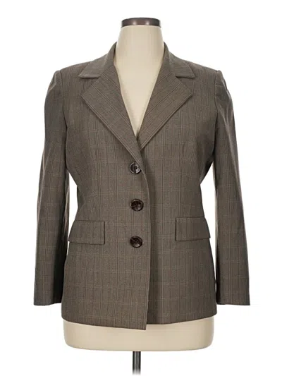 Pre-owned Le Suit Blazer Jacket In Gray