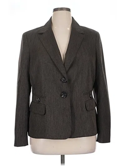 Pre-owned Le Suit Blazer Jacket In Gray