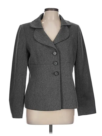 Pre-owned Le Suit Blazer Jacket In Gray