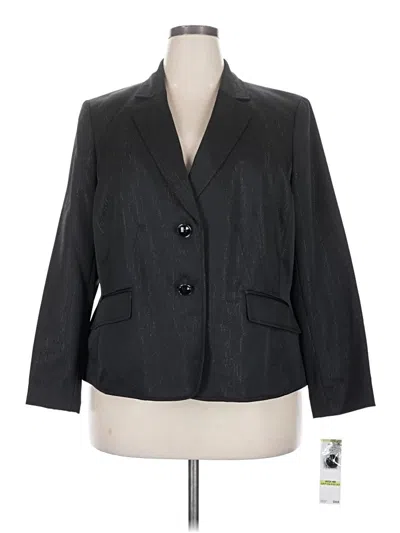 Pre-owned Le Suit Blazer Jacket In Gray