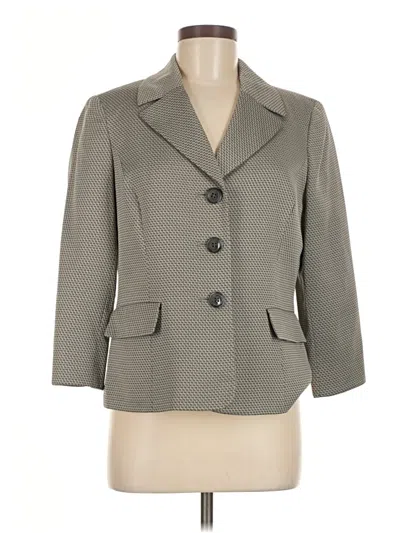 Pre-owned Le Suit Blazer Jacket In Gray
