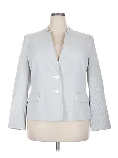 Pre-owned Le Suit Blazer Jacket In Gray