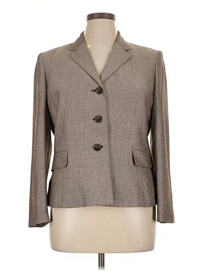 Pre-owned Le Suit Blazer Jacket In Gray