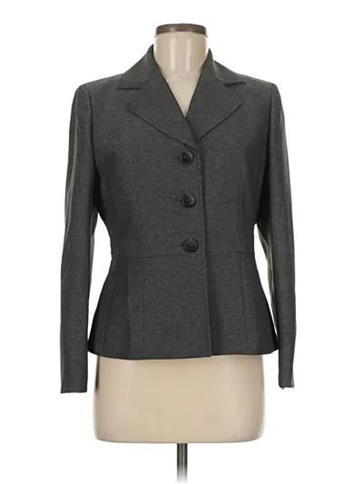 Pre-owned Le Suit Blazer Jacket In Gray