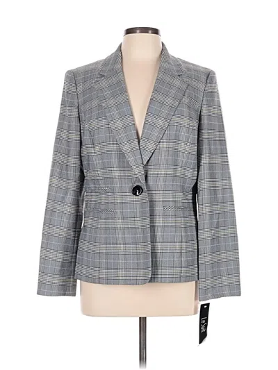 Pre-owned Le Suit Blazer Jacket In Gray