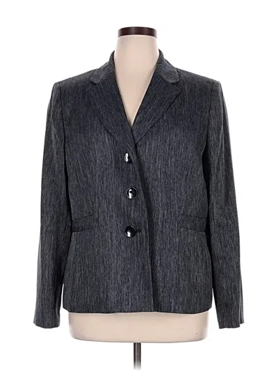 Pre-owned Le Suit Blazer Jacket In Gray