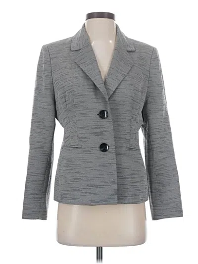 Pre-owned Le Suit Blazer Jacket In Gray