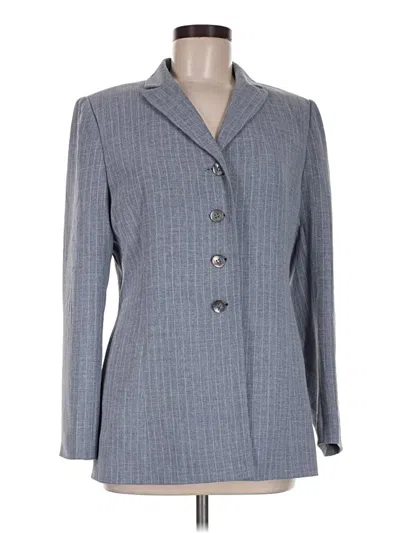 Pre-owned Le Suit Blazer Jacket In Gray