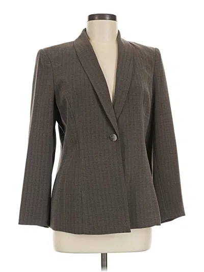 Pre-owned Le Suit Blazer Jacket In Gray
