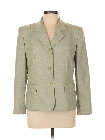 Pre-owned Le Suit Blazer Jacket In Green