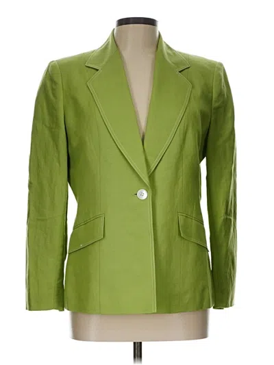 Pre-owned Le Suit Blazer Jacket In Green