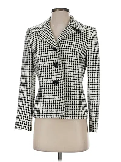 Pre-owned Le Suit Blazer Jacket In Ivory