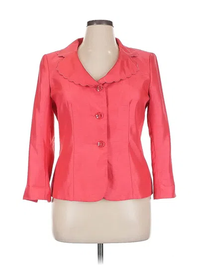 Pre-owned Le Suit Blazer Jacket In Pink