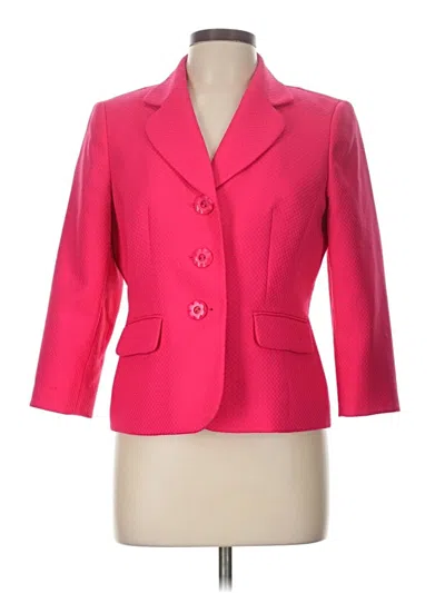 Pre-owned Le Suit Blazer Jacket In Pink