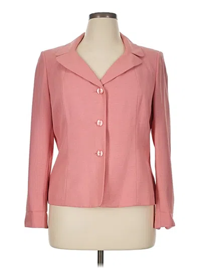 Pre-owned Le Suit Blazer Jacket In Pink